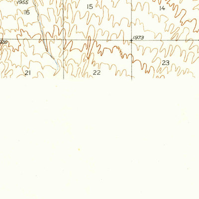 United States Geological Survey Buck Mountains, AZ (1929, 62500-Scale) digital map
