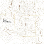 United States Geological Survey Buck Mountains, AZ (2021, 24000-Scale) digital map