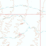 United States Geological Survey Buck Mountains SE, AZ (1970, 24000-Scale) digital map