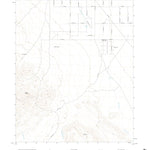 United States Geological Survey Buck Mountains SE, AZ (2021, 24000-Scale) digital map