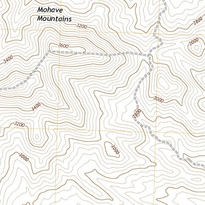 United States Geological Survey Buck Mountains SE, AZ (2021, 24000-Scale) digital map