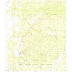 United States Geological Survey Buck Pasture Canyon, AZ (1988, 24000-Scale) digital map