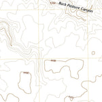 United States Geological Survey Buck Pasture Canyon, AZ (2021, 24000-Scale) digital map