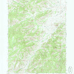 United States Geological Survey Buck Peak, WY (1964, 24000-Scale) digital map