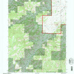 United States Geological Survey Buck Peak, WY (1992, 24000-Scale) digital map