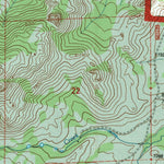 United States Geological Survey Buck Peak, WY (1992, 24000-Scale) digital map