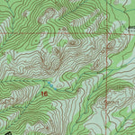 United States Geological Survey Buck Peak, WY (1992, 24000-Scale) digital map