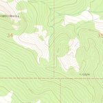 United States Geological Survey Buck Point, CO (1969, 24000-Scale) digital map