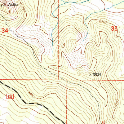 United States Geological Survey Buck Point, CO (2000, 24000-Scale) digital map