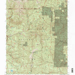 United States Geological Survey Buck Rock, CA (1995, 24000-Scale) digital map