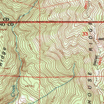 United States Geological Survey Buck Rock, CA (1995, 24000-Scale) digital map