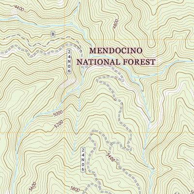 United States Geological Survey Buck Rock, CA (2021, 24000-Scale) digital map
