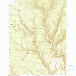 United States Geological Survey Buck Spring, OR (1990, 24000-Scale) digital map