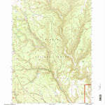 United States Geological Survey Buck Spring, OR (1992, 24000-Scale) digital map