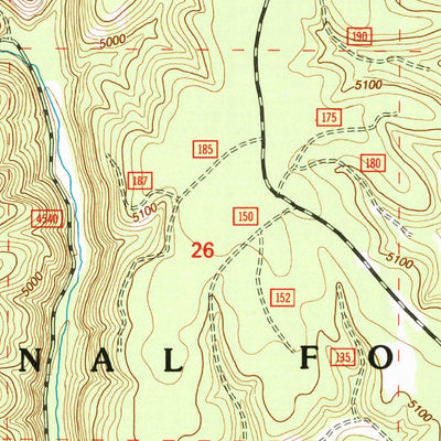 United States Geological Survey Buck Spring, OR (1992, 24000-Scale) digital map