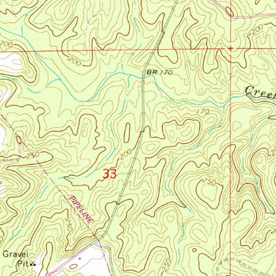 United States Geological Survey Buckatunna, MS (1964, 24000-Scale) digital map
