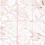 United States Geological Survey Buckboard Crossing, WY (1966, 62500-Scale) digital map