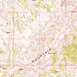 United States Geological Survey Buckboard Crossing, WY (1966, 62500-Scale) digital map