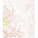 United States Geological Survey Buckboard Mesa, NV (1961, 24000-Scale) digital map
