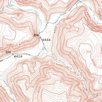 United States Geological Survey Buckboard Mesa, NV (1961, 24000-Scale) digital map