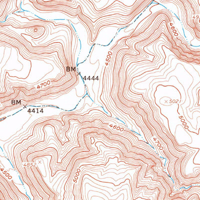 United States Geological Survey Buckboard Mesa, NV (1961, 24000-Scale) digital map