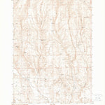 United States Geological Survey Buckbrush Creek, OR (1990, 24000-Scale) digital map