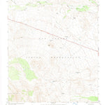 United States Geological Survey Bucket Mountain, AZ (1965, 24000-Scale) digital map