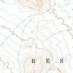 United States Geological Survey Bucket Mountain, AZ (1965, 24000-Scale) digital map