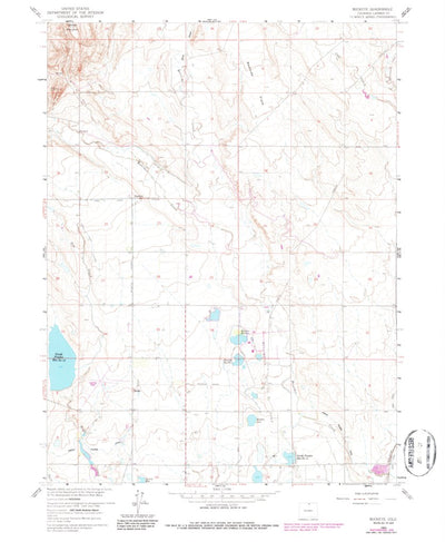 United States Geological Survey Buckeye, CO (1960, 24000-Scale) digital map