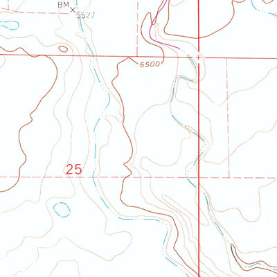 United States Geological Survey Buckeye, CO (1960, 24000-Scale) digital map