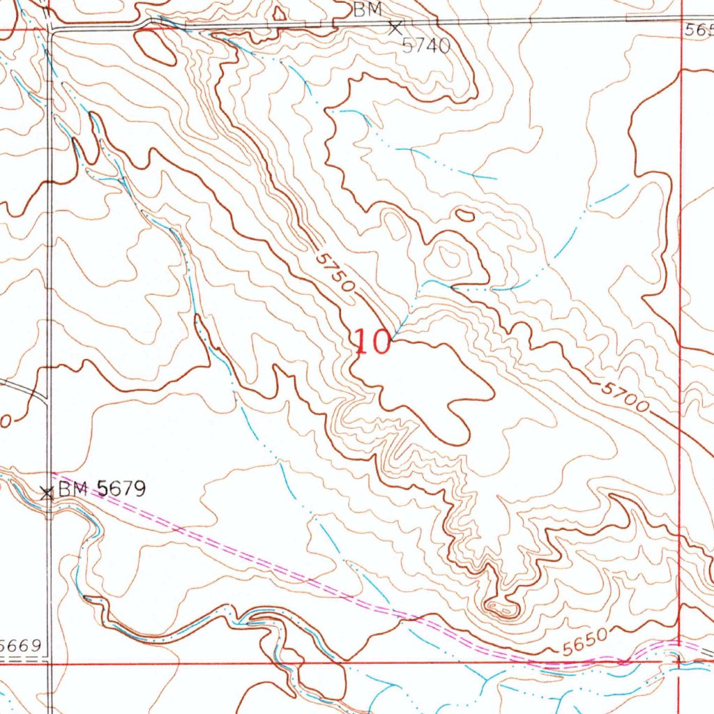 Buckeye, CO (1960, 24000-Scale) Map by United States Geological Survey ...