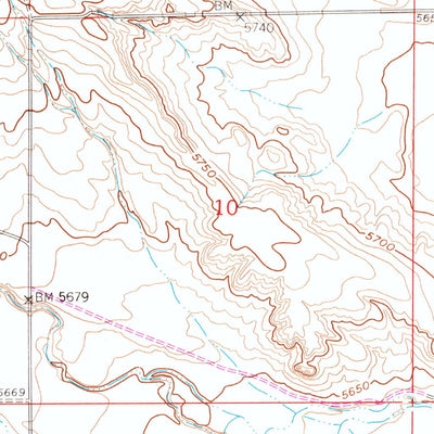 United States Geological Survey Buckeye, CO (1960, 24000-Scale) digital map