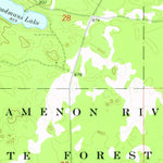 United States Geological Survey Buckeye Lake, MI (1973, 24000-Scale) digital map