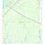 United States Geological Survey Buckeye NE, LA (1972, 24000-Scale) digital map
