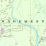 United States Geological Survey Buckeye NE, LA (1972, 24000-Scale) digital map