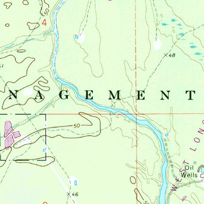 United States Geological Survey Buckeye NE, LA (1972, 24000-Scale) digital map