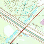 United States Geological Survey Buckeye NE, LA (1972, 24000-Scale) digital map