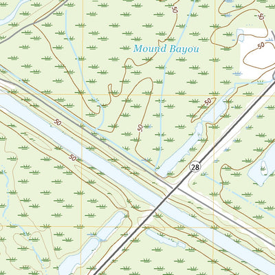 United States Geological Survey Buckeye NE, LA (2020, 24000-Scale) digital map