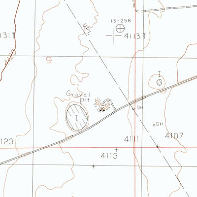 United States Geological Survey Buckeye NE, NM (1985, 24000-Scale) digital map