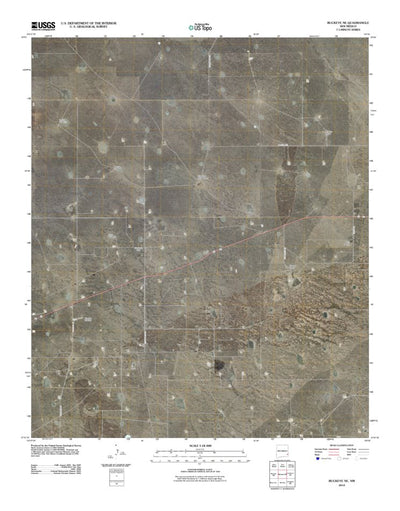 United States Geological Survey Buckeye NE, NM (2010, 24000-Scale) digital map