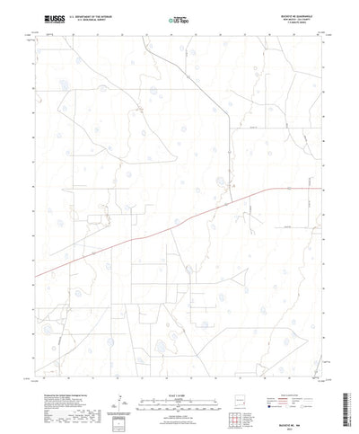 United States Geological Survey Buckeye NE, NM (2023, 24000-Scale) digital map