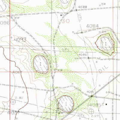 United States Geological Survey Buckeye, NM (1985, 24000-Scale) digital map
