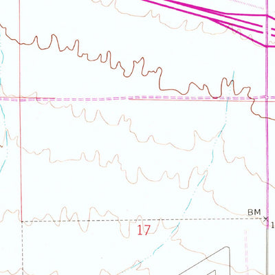United States Geological Survey Buckeye NW, AZ (1958, 24000-Scale) digital map