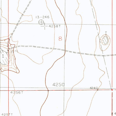 United States Geological Survey Buckeye NW, NM (1985, 24000-Scale) digital map