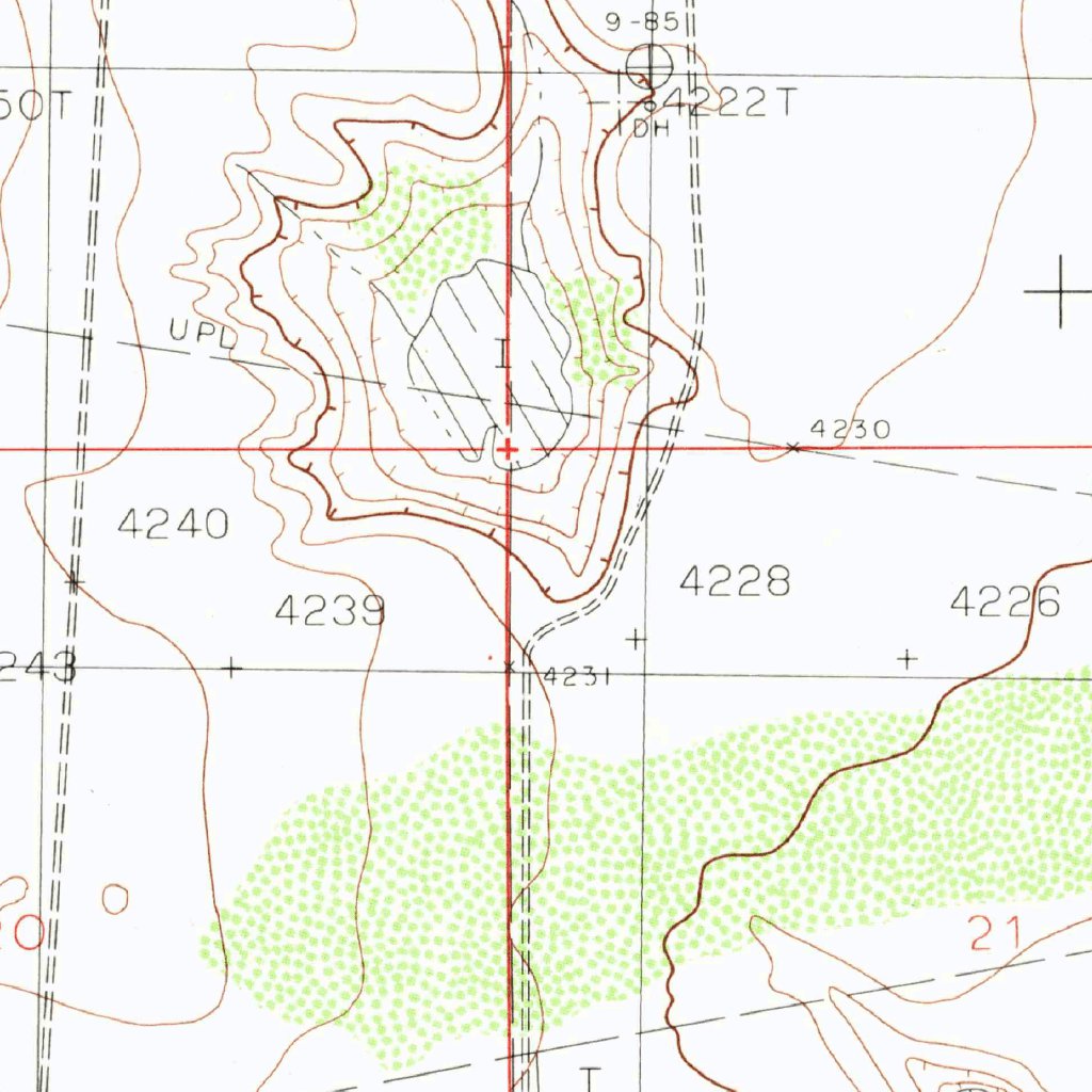 Buckeye NW, NM (1985, 24000-Scale) Map by United States Geological ...