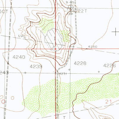 United States Geological Survey Buckeye NW, NM (1985, 24000-Scale) digital map