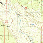 United States Geological Survey Buckeye Reservoir, CO-UT (1986, 24000-Scale) digital map