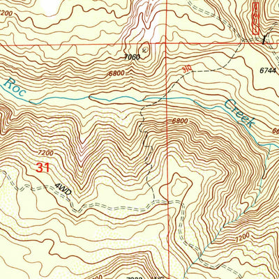 United States Geological Survey Buckeye Reservoir, CO-UT (2001, 24000-Scale) digital map