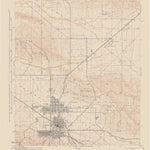 United States Geological Survey Buckeye Ridge, CA (1944, 31680-Scale) digital map