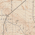 United States Geological Survey Buckeye Ridge, CA (1944, 31680-Scale) digital map